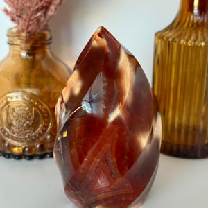 Carnelian Agate Flame