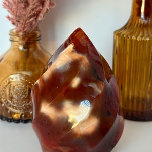 Carnelian Agate Flame