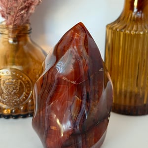 Carnelian Agate Flame