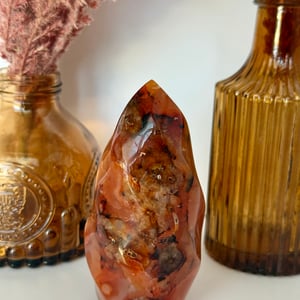 Carnelian Agate Flame
