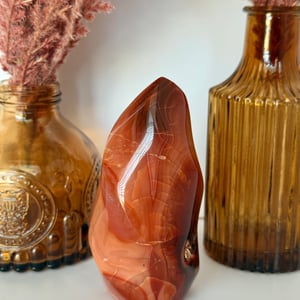 Carnelian Agate Flame