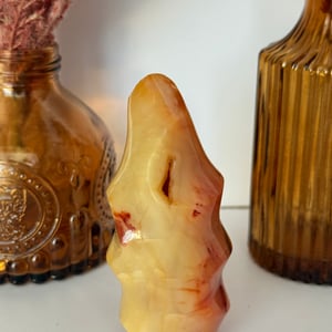 Carnelian Agate Flame