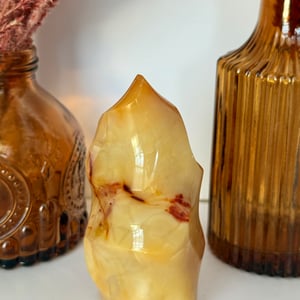 Carnelian Agate Flame