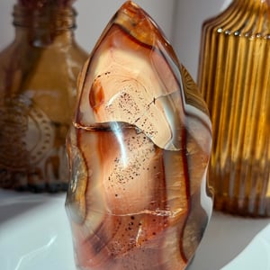 Carnelian Agate Flame