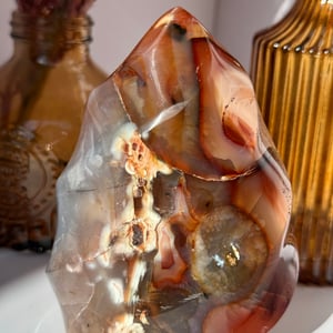Carnelian Agate Flame