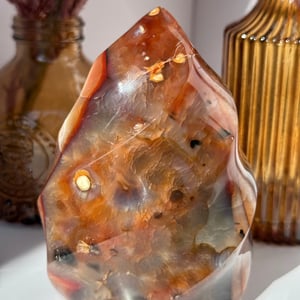 Carnelian Agate Flame