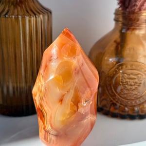 Carnelian Agate Flame