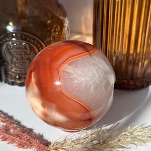 Carnelian Agate Sphere