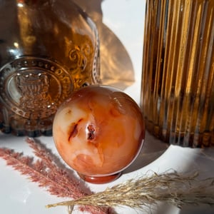 Carnelian Agate Sphere