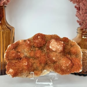 Hematite Included Quartz Stalactites