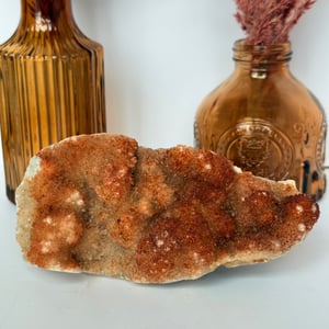 Hematite Included Quartz Stalactites