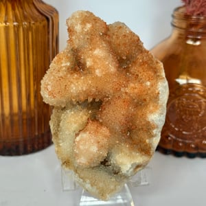 Hematite Included Quartz Stalactites