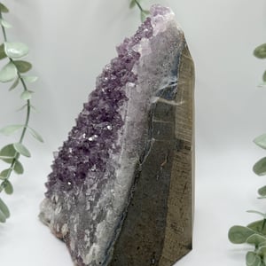 Amethyst Cluster On Cut Base - Large