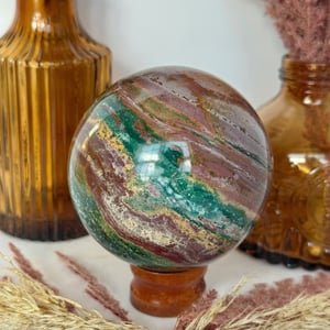 Sea Jasper Sphere