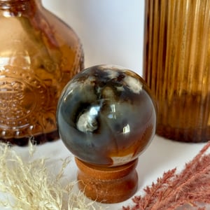 Carnelian Agate Sphere
