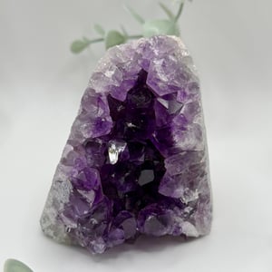 Amethyst Cluster On Cut Base - Small  Amanda