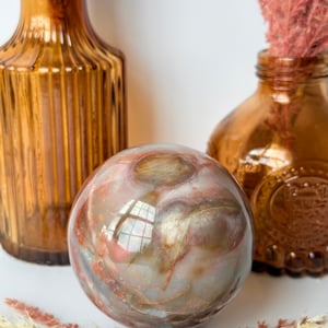 Sea Jasper Sphere
