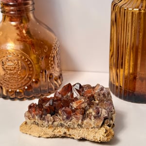 "Fire Fox" Dream Coat Amethyst Cluster