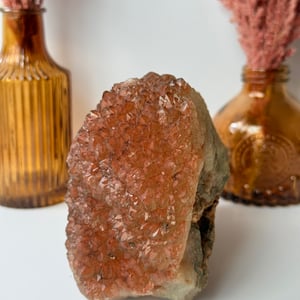 Red Missouri Druzy Quartz