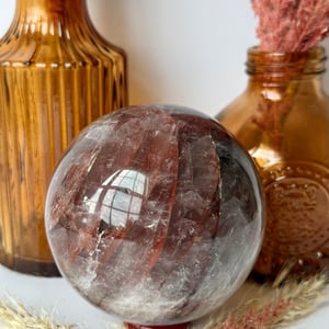 Fire Quartz Sphere