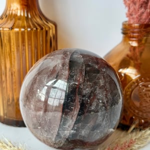 Fire Quartz Sphere