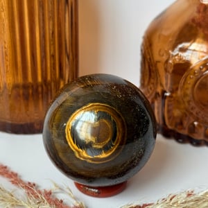 Natural Golden Tiger's Eye Sphere