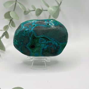 Polished Malachite & Chrysocolla - Congo Amanda