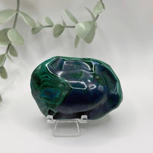 Polished Malachite & Chrysocolla - Congo Amanda