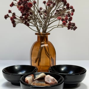 Black Obsidian Bowl