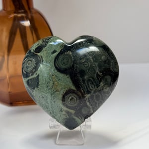 Kambaba Jasper Heart