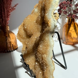 Druzy "Root Beer" Quartz Cluster