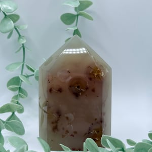 Brazilian Druzy Agate Tower - Amanda