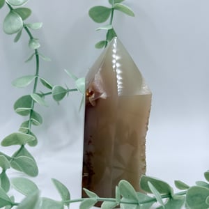 Brazilian Druzy Agate Tower - Amanda