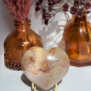 Polychrome Jasper Heart