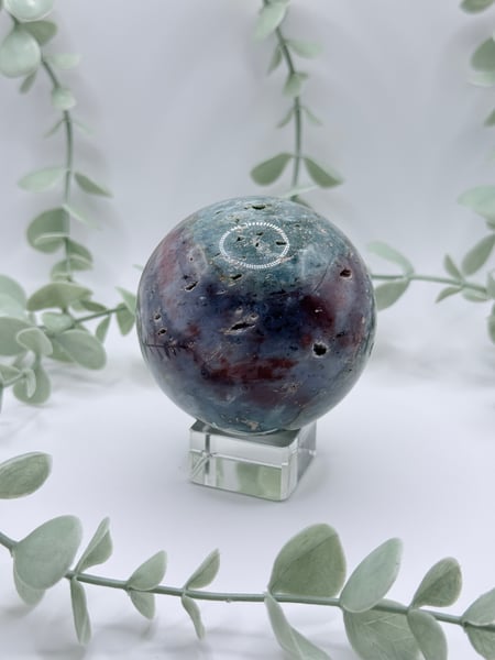 Sea jasper sphere - mom
