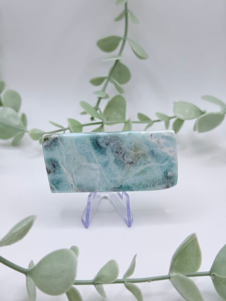 Polished Larimar Slab Amanda