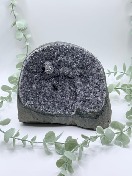 Black Amethyst Cut Base - Amanda