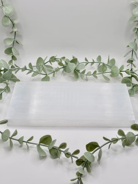 Selenite Plate - Rectangle