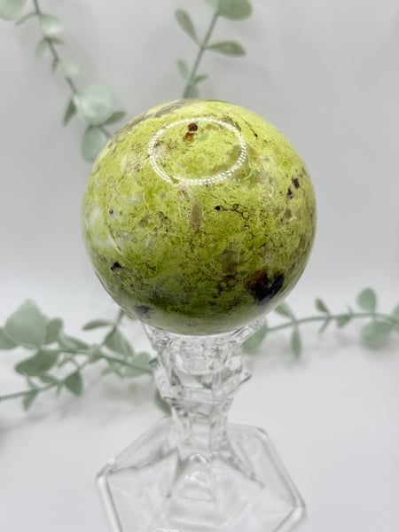 Green Opal Sphere