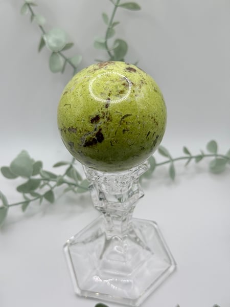 Green Opal Sphere
