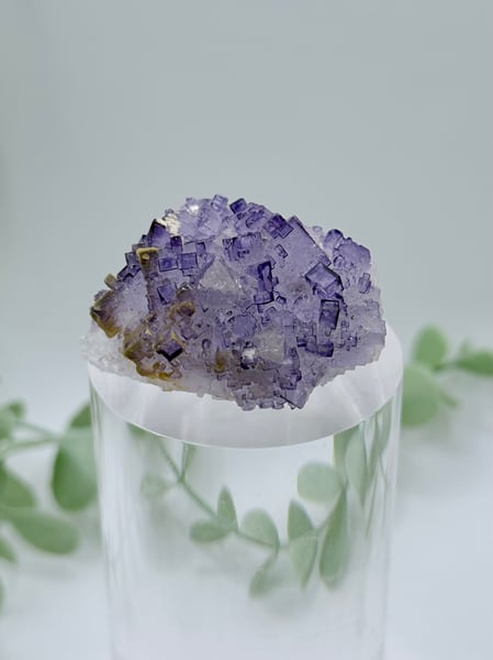 Small Purple Cubic Fluorite