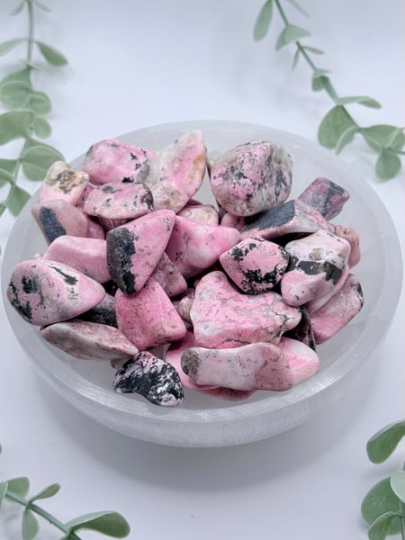 Rhodonite Tumbles
