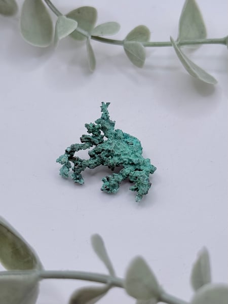 Small Copper With Malachite - A