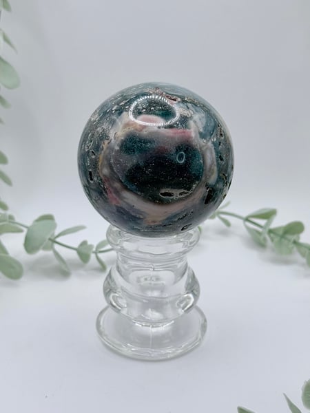 Sea Jasper Sphere