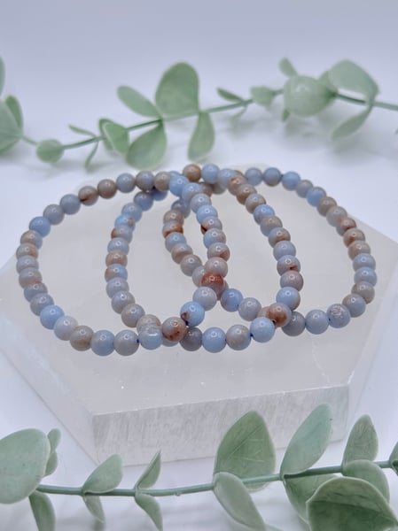 6mm Angelite Bracelet
