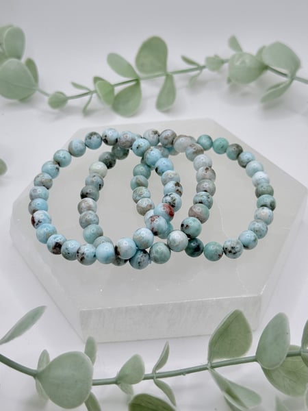 7mm Larimar Bracelet