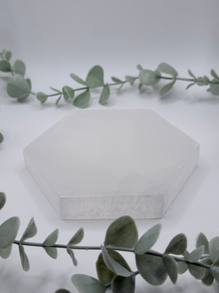 Hexagonal Selenite Plate