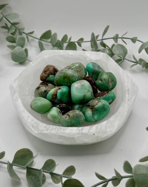 Chrysoprase Tumbles