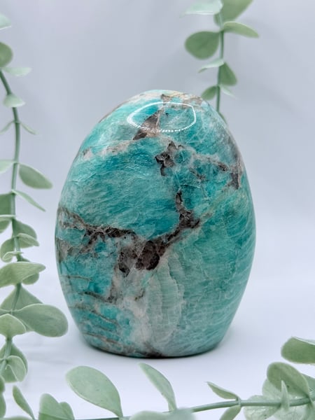 Amazonite & Smoky Quartz Free Form
