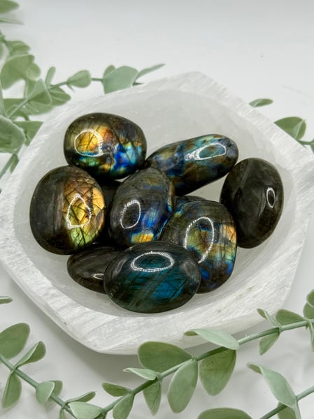 Small Labradorite Palmstone